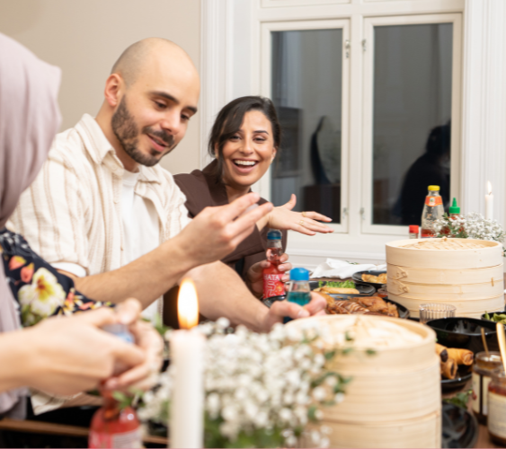 Vi booker bord igjen neste måned!
